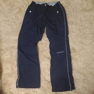 Vintage 1990S ultimate fly girls nylon track pants, SPICE GIRLS Snow Pants